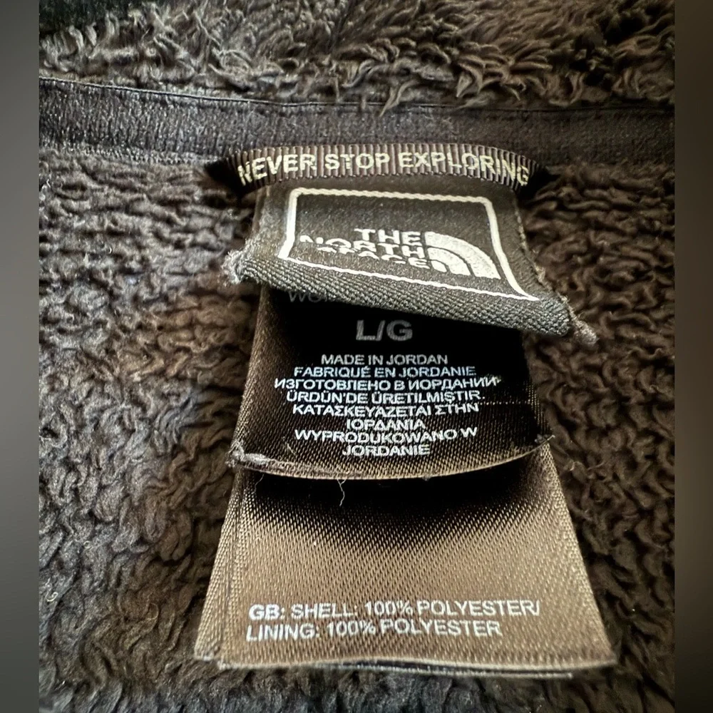 The North Face Osito Black Jacket Large - Picture 3 of 4